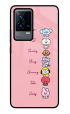 BTS names iQOO 9 5G Glass Case