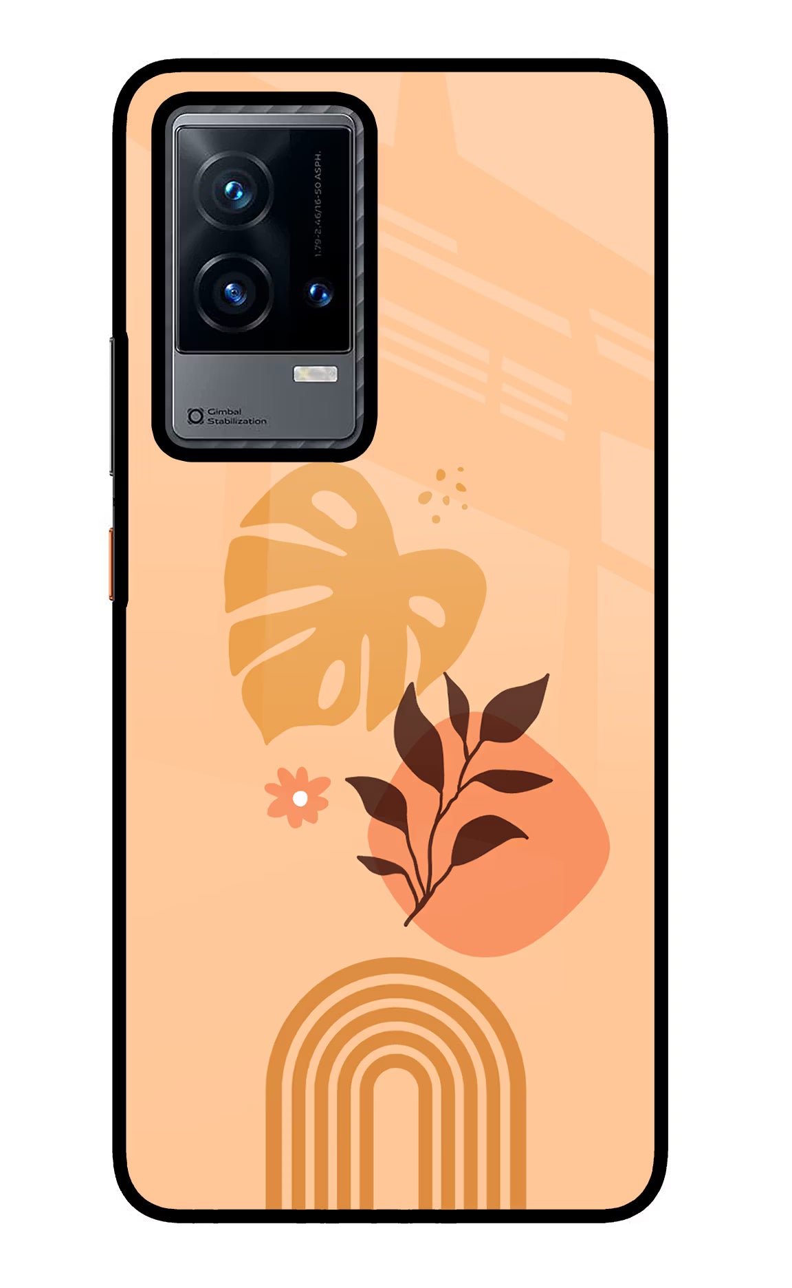 Bohemian Art iQOO 9 5G Glass Case Back Cover by Casekaro