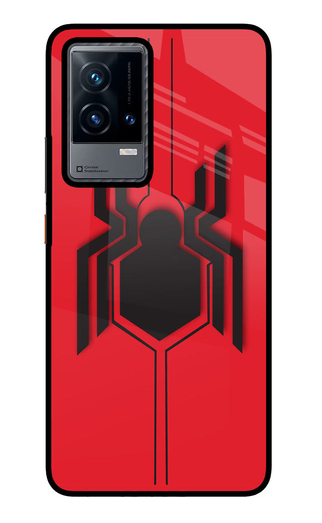 Spider iQOO 9 5G Glass Case Back Cover by Casekaro