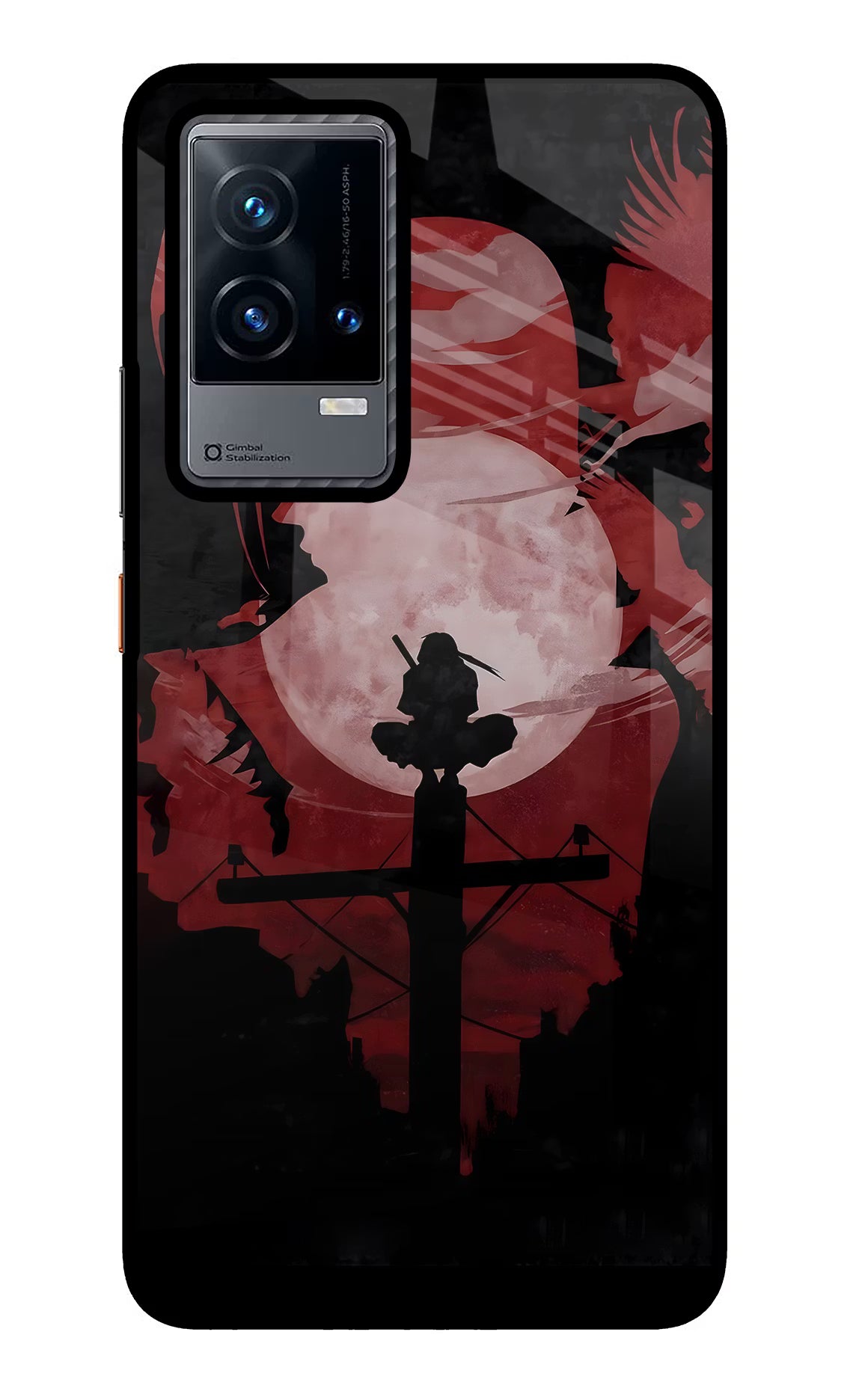 Naruto Anime iQOO 9 5G Glass Case Back Cover by Casekaro