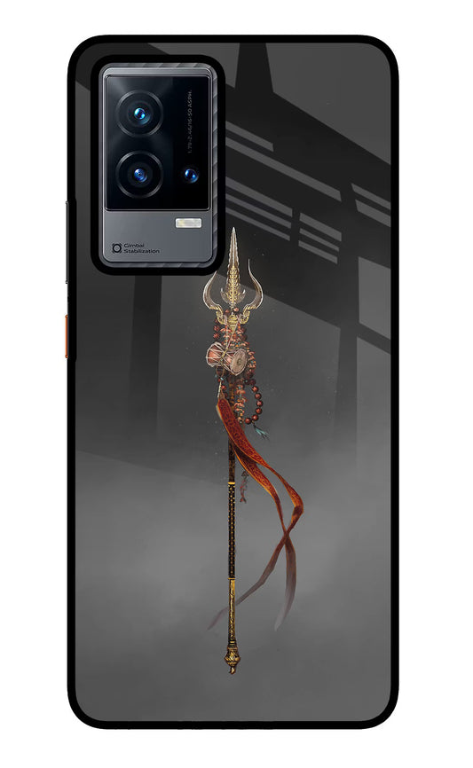 Shiv Trishul iQOO 9 5G Glass Case