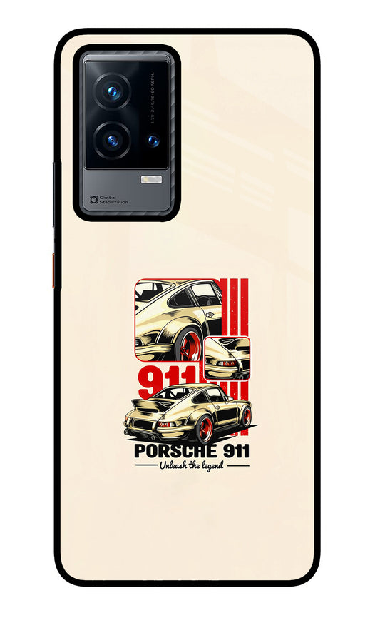 Classic Porsche 911 iQOO 9 5G Glass Case