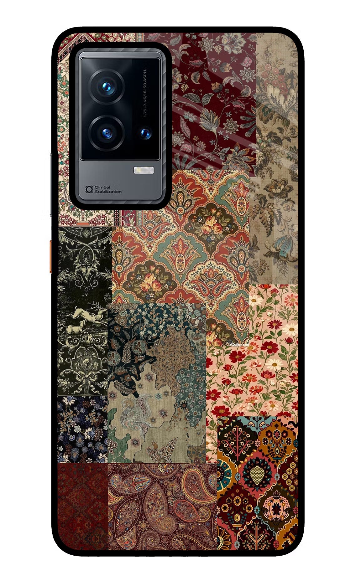 Desi Print iQOO 9 5G Glass Case Back Cover by Casekaro