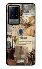 Virgo Zodiac iQOO 9 5G Glass Case Back Cover by Casekaro