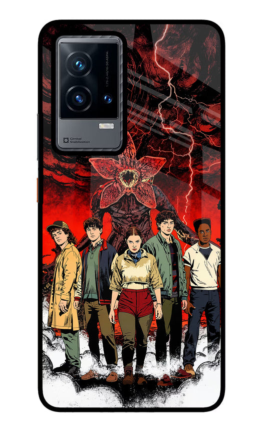 Ordinary Things Characters iQOO 9 5G Glass Case