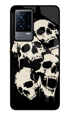 Dead Stack iQOO 9 5G Glass Case Back Cover by Casekaro