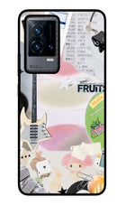 Softcore case iQOO 9 5G Glass Case Back Cover by Casekaro