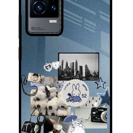 Miffy iQOO 9 5G Glass Case Back Cover by Casekaro