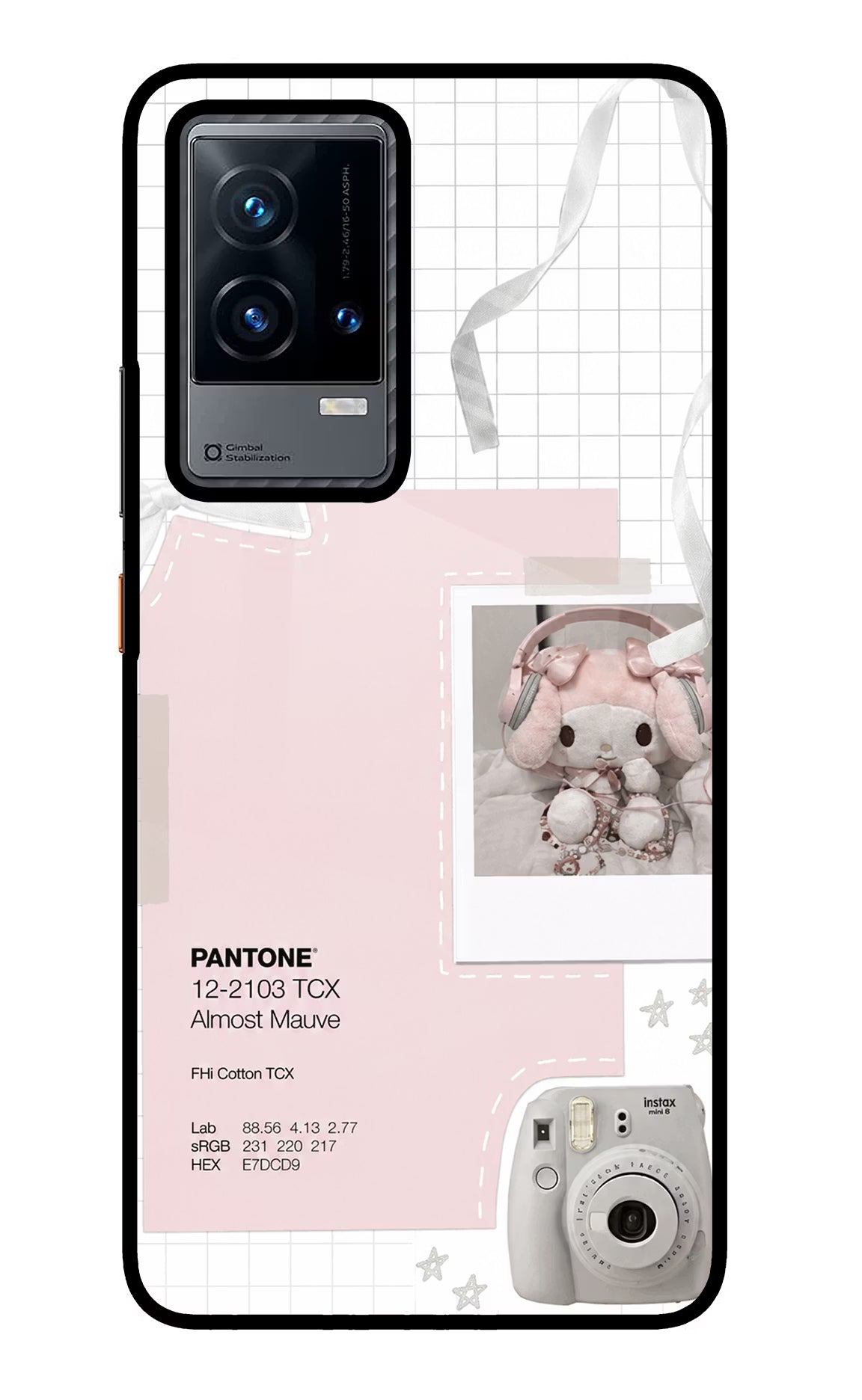 Pantone Asthetic iQOO 9 5G Glass Case
