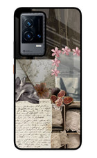 Midnight Sky iQOO 9 5G Glass Case Back Cover by Casekaro
