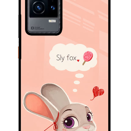 Judy Charm iQOO 9 5G Glass Case Back Cover by Casekaro