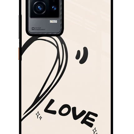 Soul Line iQOO 9 5G Glass Case Back Cover by Casekaro