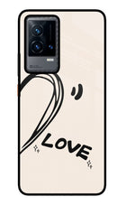 Soul Line iQOO 9 5G Glass Case Back Cover by Casekaro