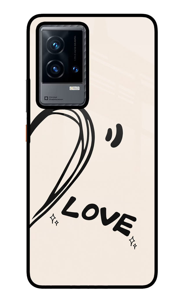 Soul Line iQOO 9 5G Glass Case Back Cover by Casekaro