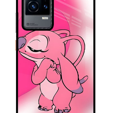 Angel Hug iQOO 9 5G Glass Case Back Cover by Casekaro