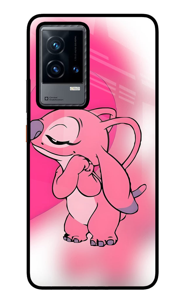 Angel Hug iQOO 9 5G Glass Case Back Cover by Casekaro