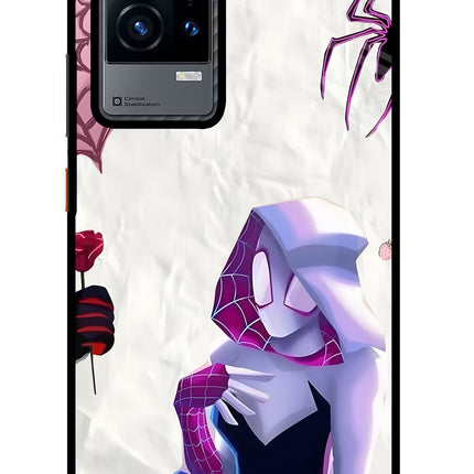 Gwen Verse iQOO 9 5G Glass Case Back Cover by Casekaro