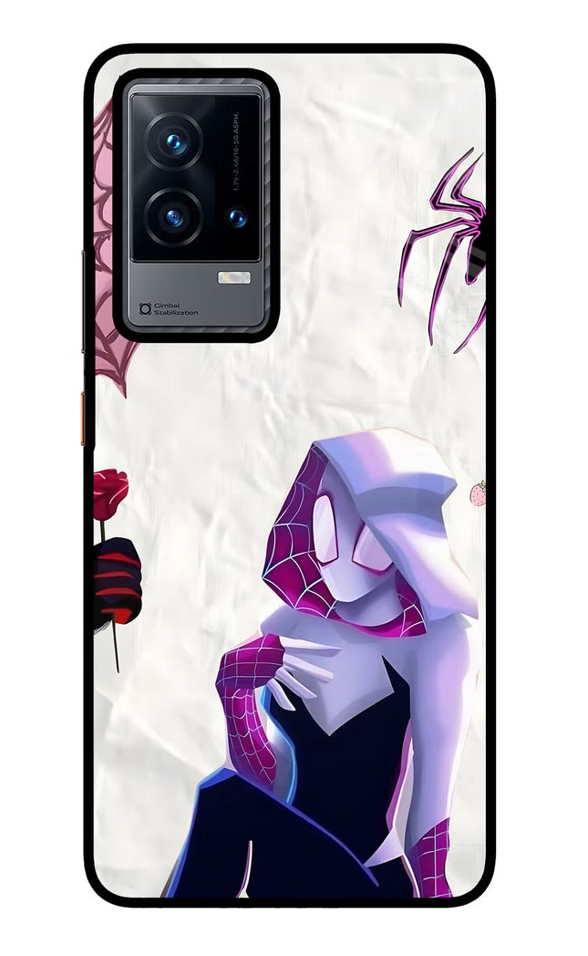 Gwen Verse iQOO 9 5G Glass Case Back Cover by Casekaro