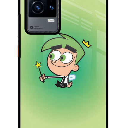 Cosmo Magic iQOO 9 5G Glass Case Back Cover by Casekaro