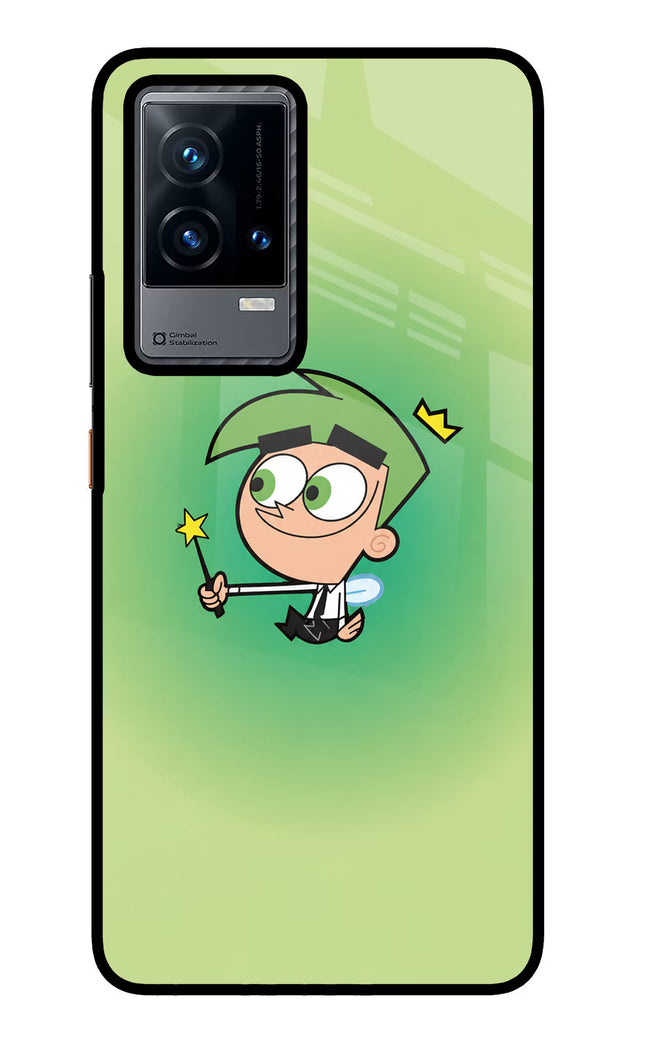 Cosmo Magic iQOO 9 5G Glass Case Back Cover by Casekaro