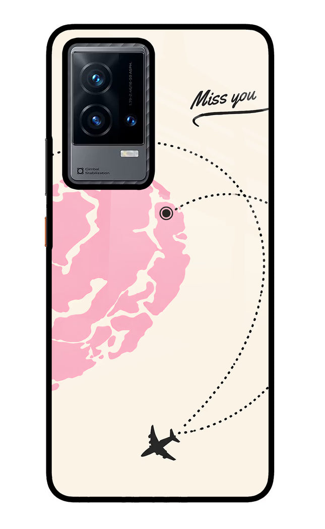 Miss Orbit iQOO 9 5G Glass Case Back Cover by Casekaro