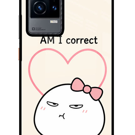 Always Right iQOO 9 5G Glass Case Back Cover by Casekaro