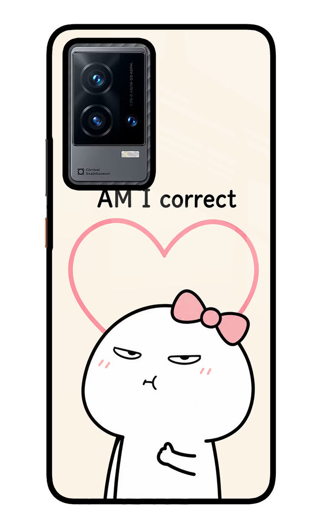 Always Right iQOO 9 5G Glass Case Back Cover by Casekaro