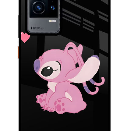 Angel Crush iQOO 9 5G Glass Case Back Cover by Casekaro