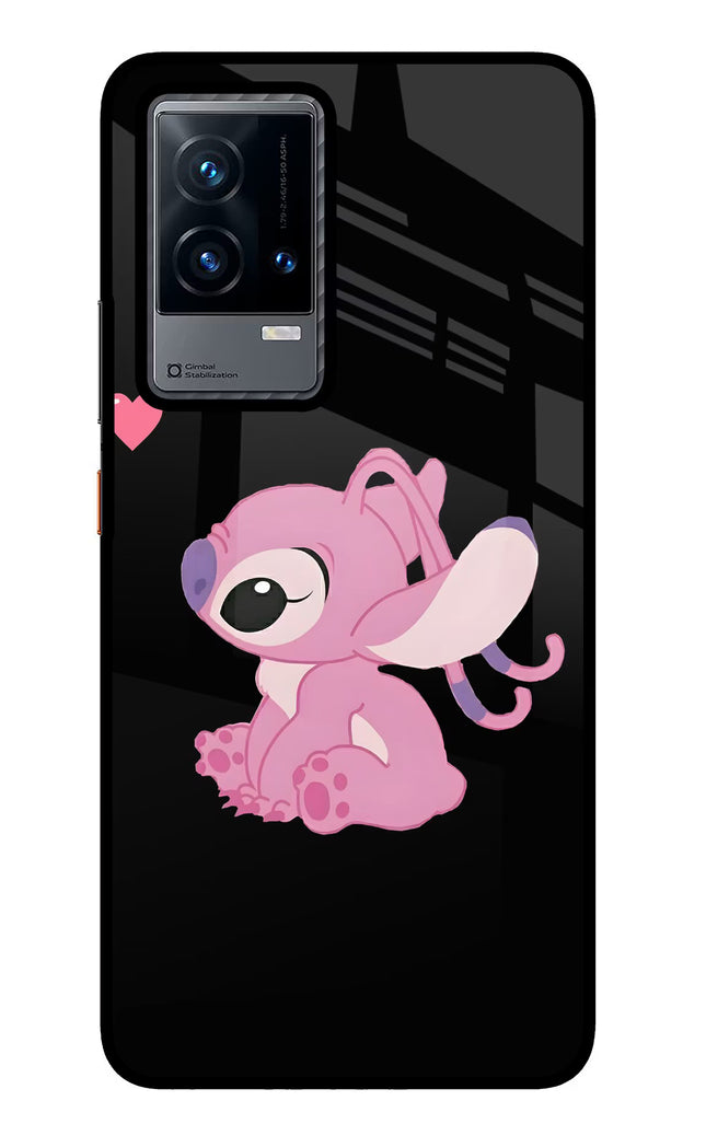 Angel Crush iQOO 9 5G Glass Case Back Cover by Casekaro