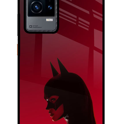 Night Thief iQOO 9 5G Glass Case Back Cover by Casekaro