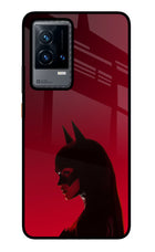 Night Thief iQOO 9 5G Glass Case Back Cover by Casekaro