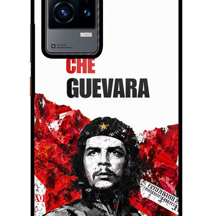 Che Guevara Revolution iQOO 9 5G Glass Case Back Cover by Casekaro