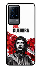 Che Guevara Revolution iQOO 9 5G Glass Case Back Cover by Casekaro