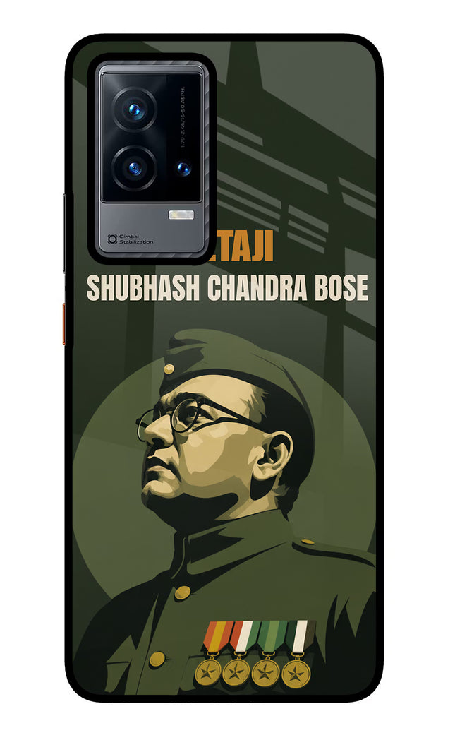 Netaji Legacy iQOO 9 5G Glass Case Back Cover by Casekaro