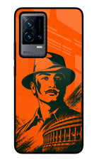 Bhagat Singh Legacy iQOO 9 5G Glass Case Back Cover by Casekaro
