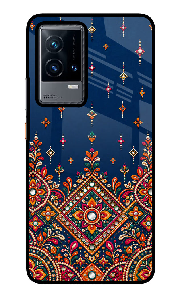 Neel Noor iQOO 9 5G Glass Case Back Cover by Casekaro