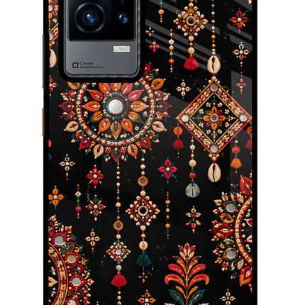 Boho Noir iQOO 9 5G Glass Case