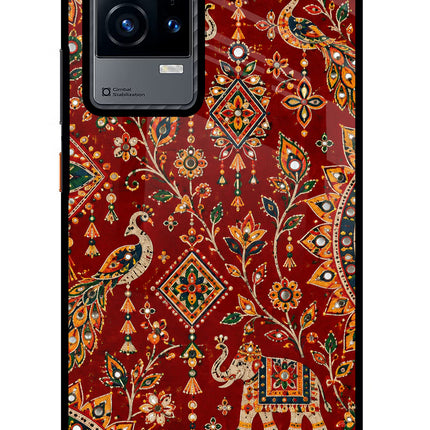 Laal Riwaaz iQOO 9 5G Glass Case