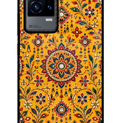 Sunlit Aura iQOO 9 5G Glass Case