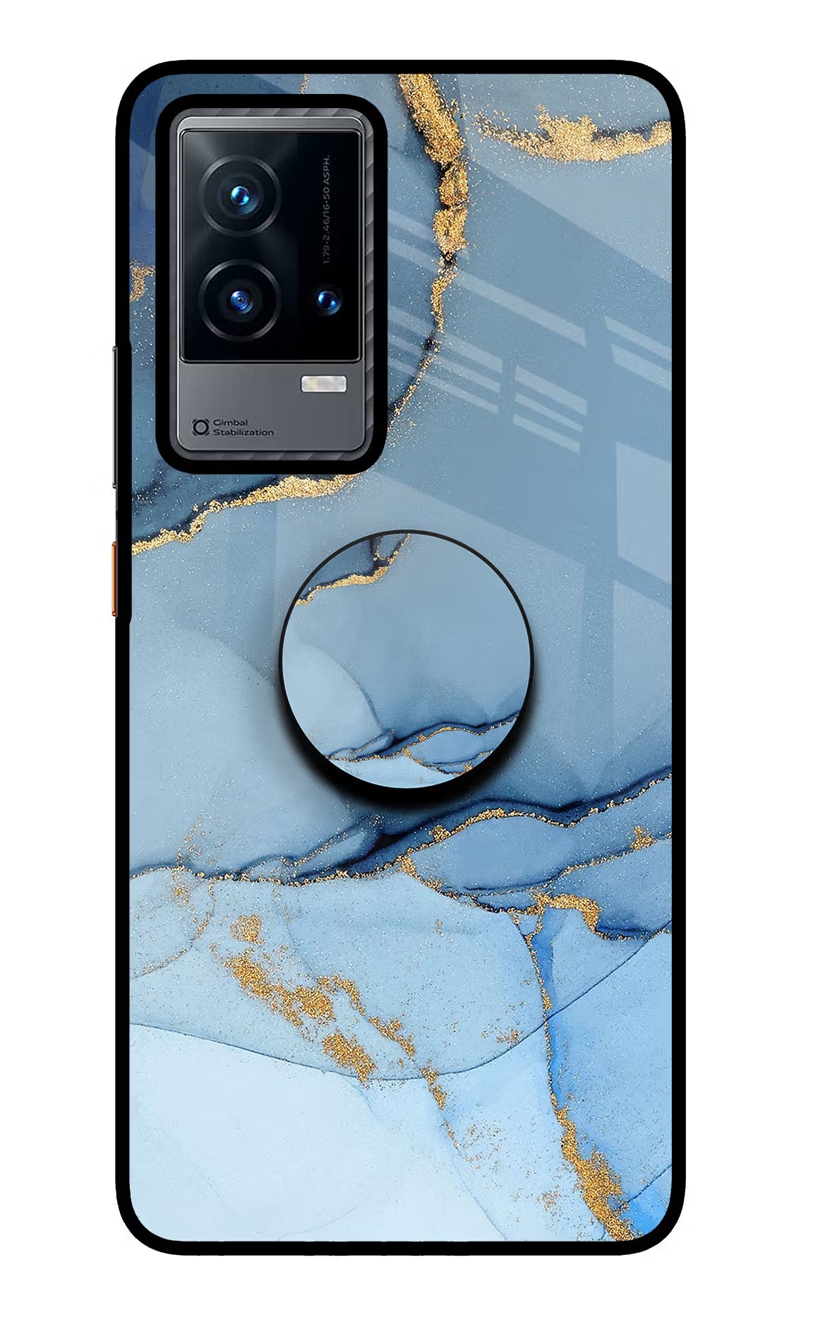 Blue Marble iQOO 9 5G Pop Case by Casekaro