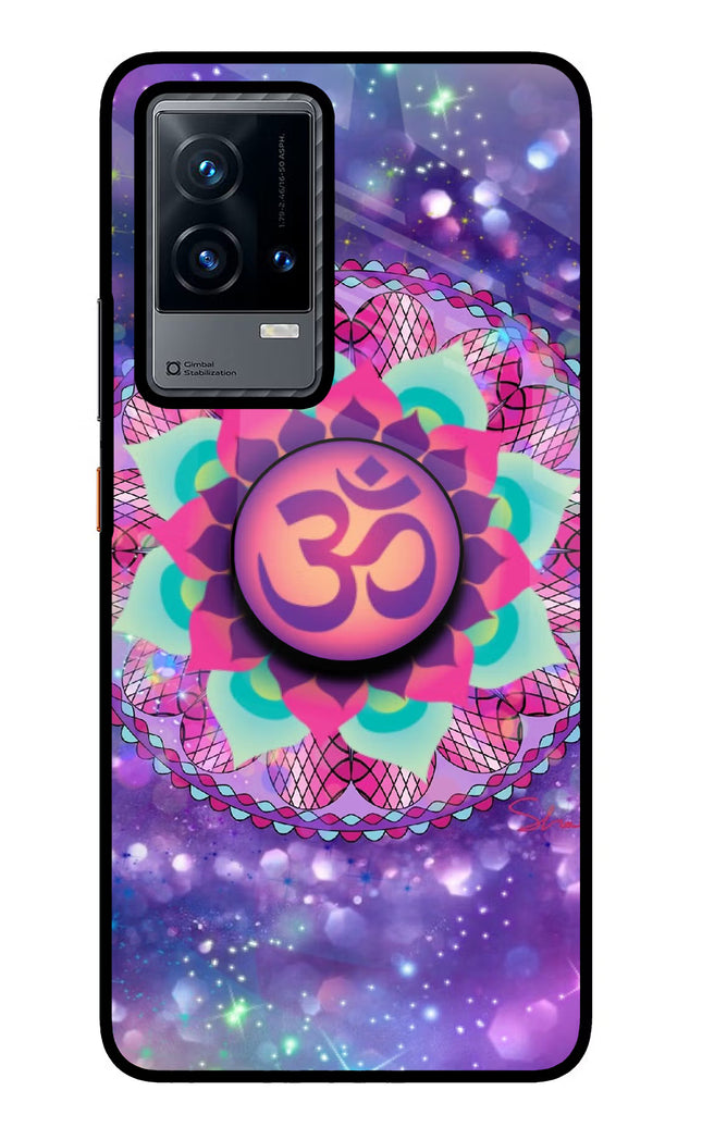 Om Purple iQOO 9 5G Pop Case by Casekaro