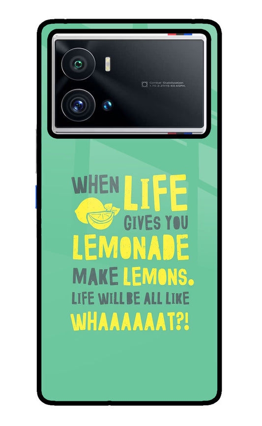 Quote iQOO 9 Pro 5G Glass Case