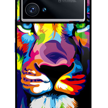 Lion iQOO 9 Pro 5G Glass Case