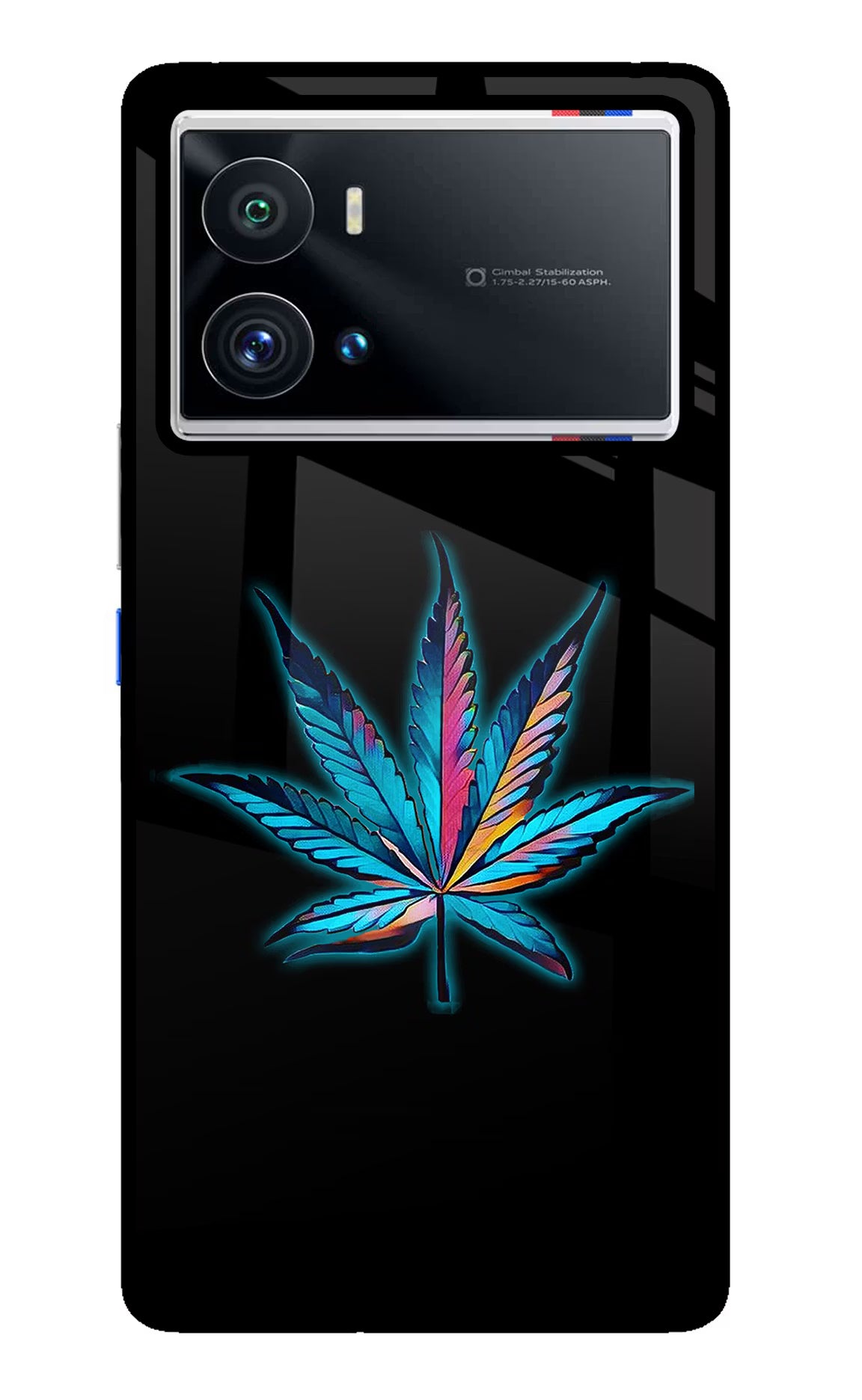 Weed iQOO 9 Pro 5G Glass Case Back Cover by Casekaro