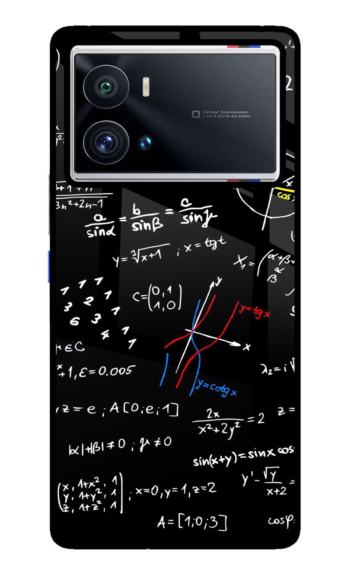 Mathematics Formula iQOO 9 Pro 5G Glass Case
