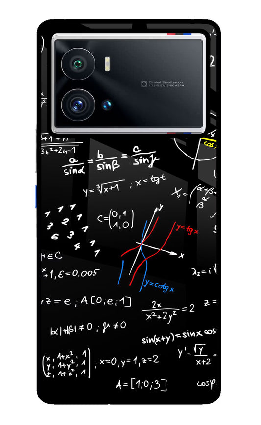 Mathematics Formula iQOO 9 Pro 5G Glass Case
