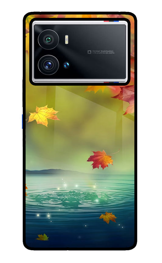 Flowers iQOO 9 Pro 5G Glass Case