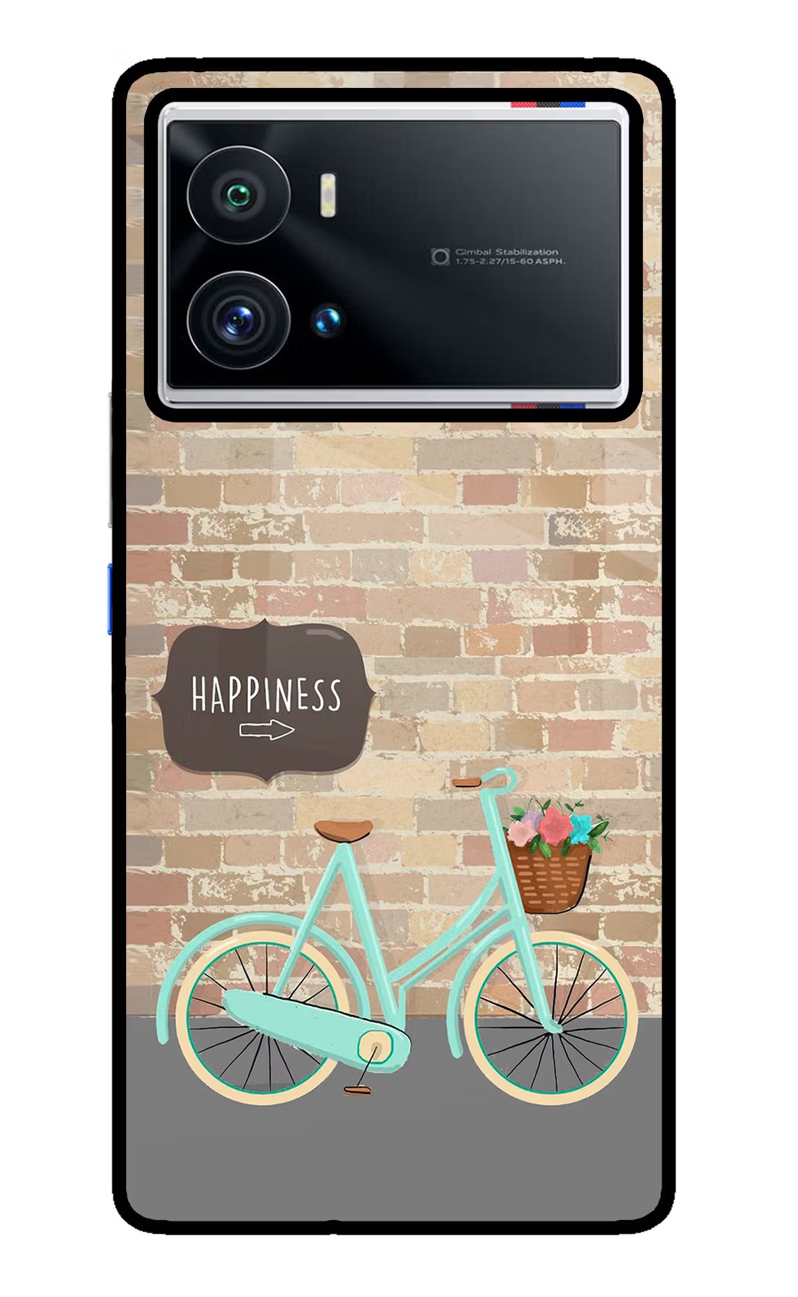 Happiness Artwork iQOO 9 Pro 5G Glass Case Back Cover by Casekaro