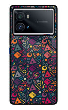 Geometric Abstract iQOO 9 Pro 5G Glass Case
