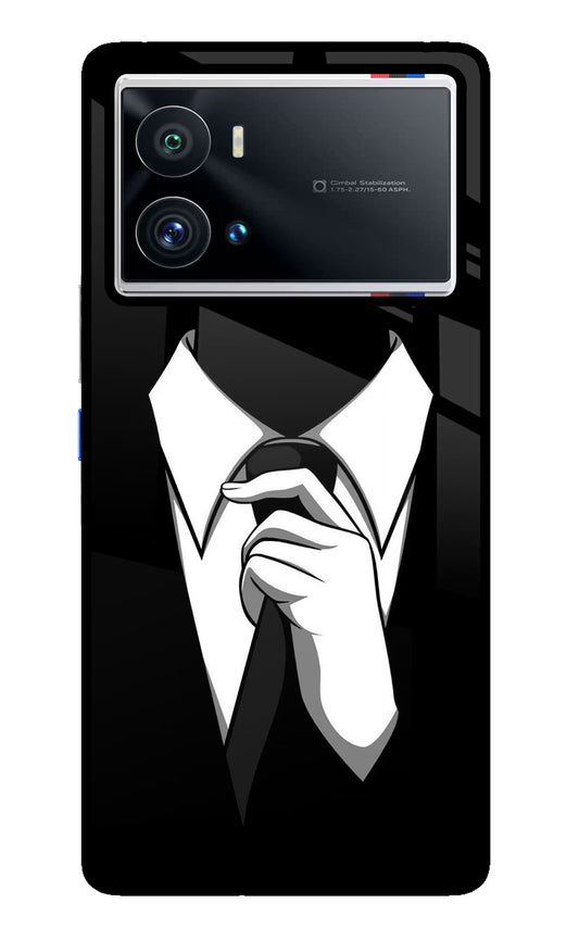 Black Tie iQOO 9 Pro 5G Glass Case